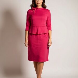 Elegant Pink Moyabo Dress